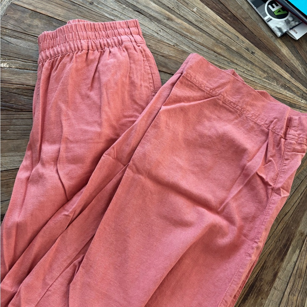 Old Navy Women's Coral Wide Leg Pants